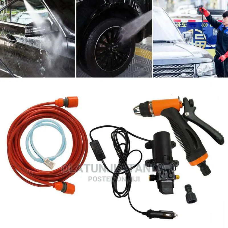 High Pressure 12V Portable Electric Car Wash Pump