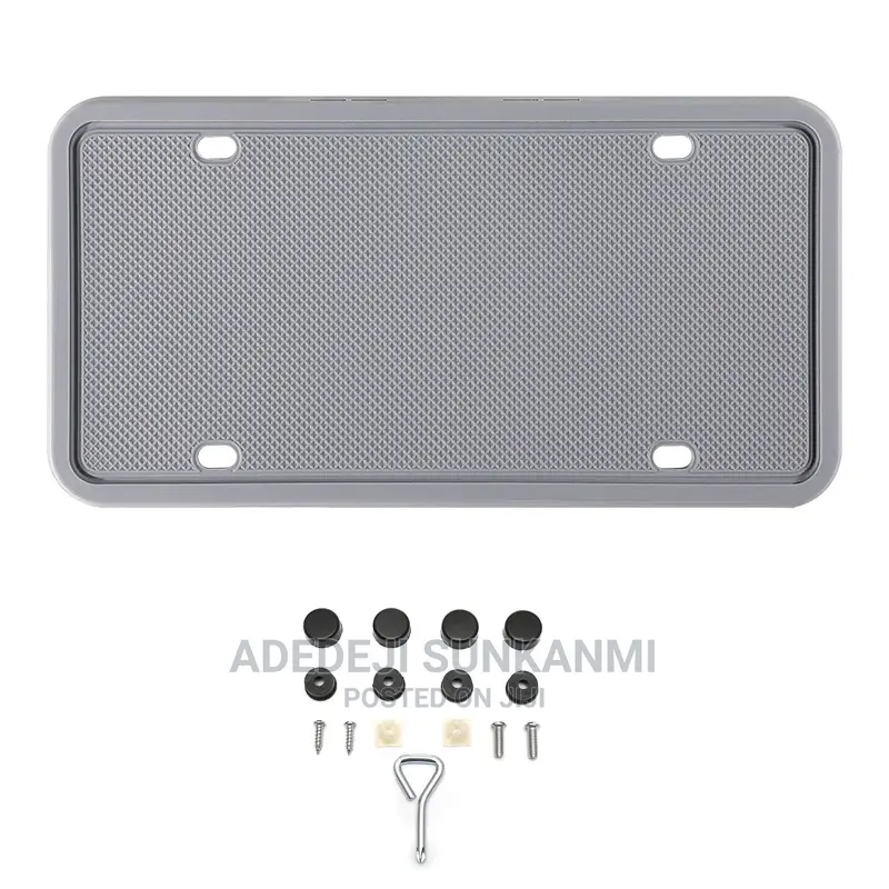 Car Silicone License Plate Frame