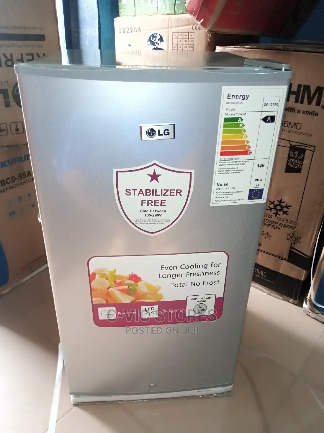 LG Refrigerator GC-131S- Silver