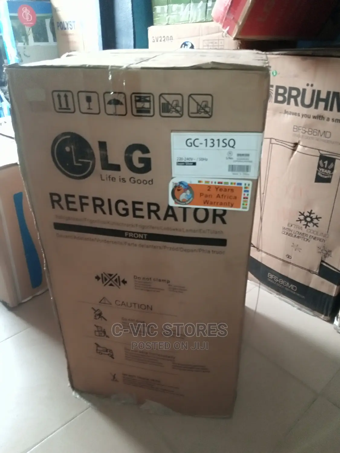 LG Refrigerator GC-131S- Silver