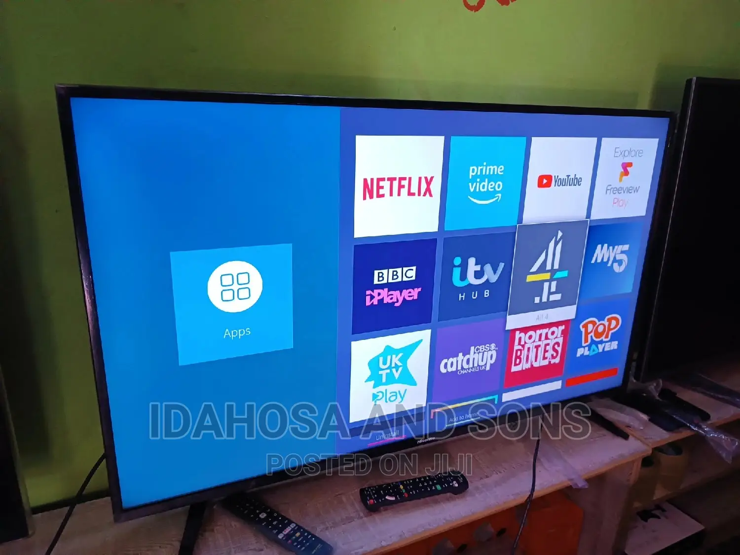 UK USED HISENSE 50inchs Ultra HD Led Full Smart Tv