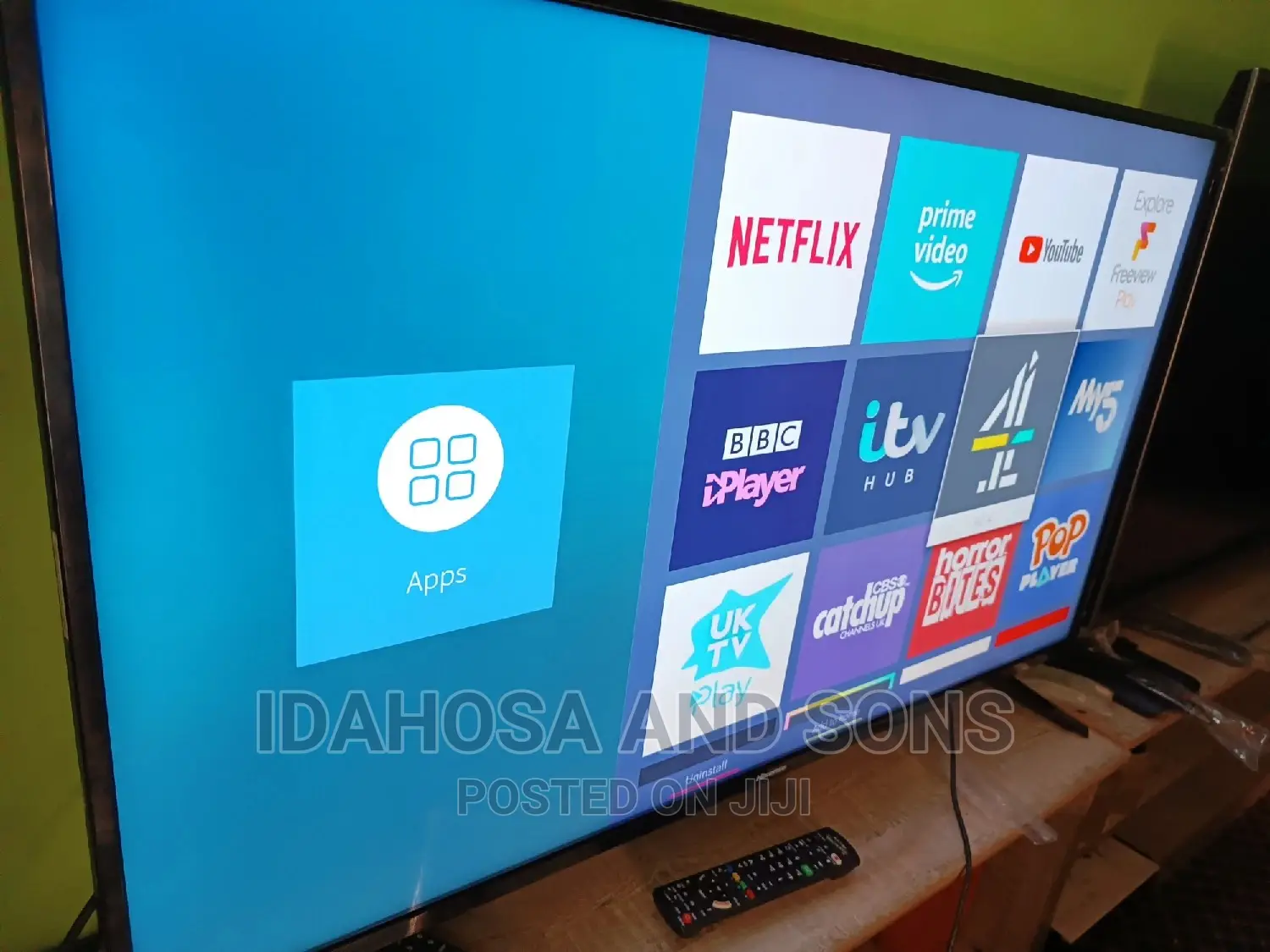 UK USED HISENSE 50inchs Ultra HD Led Full Smart Tv