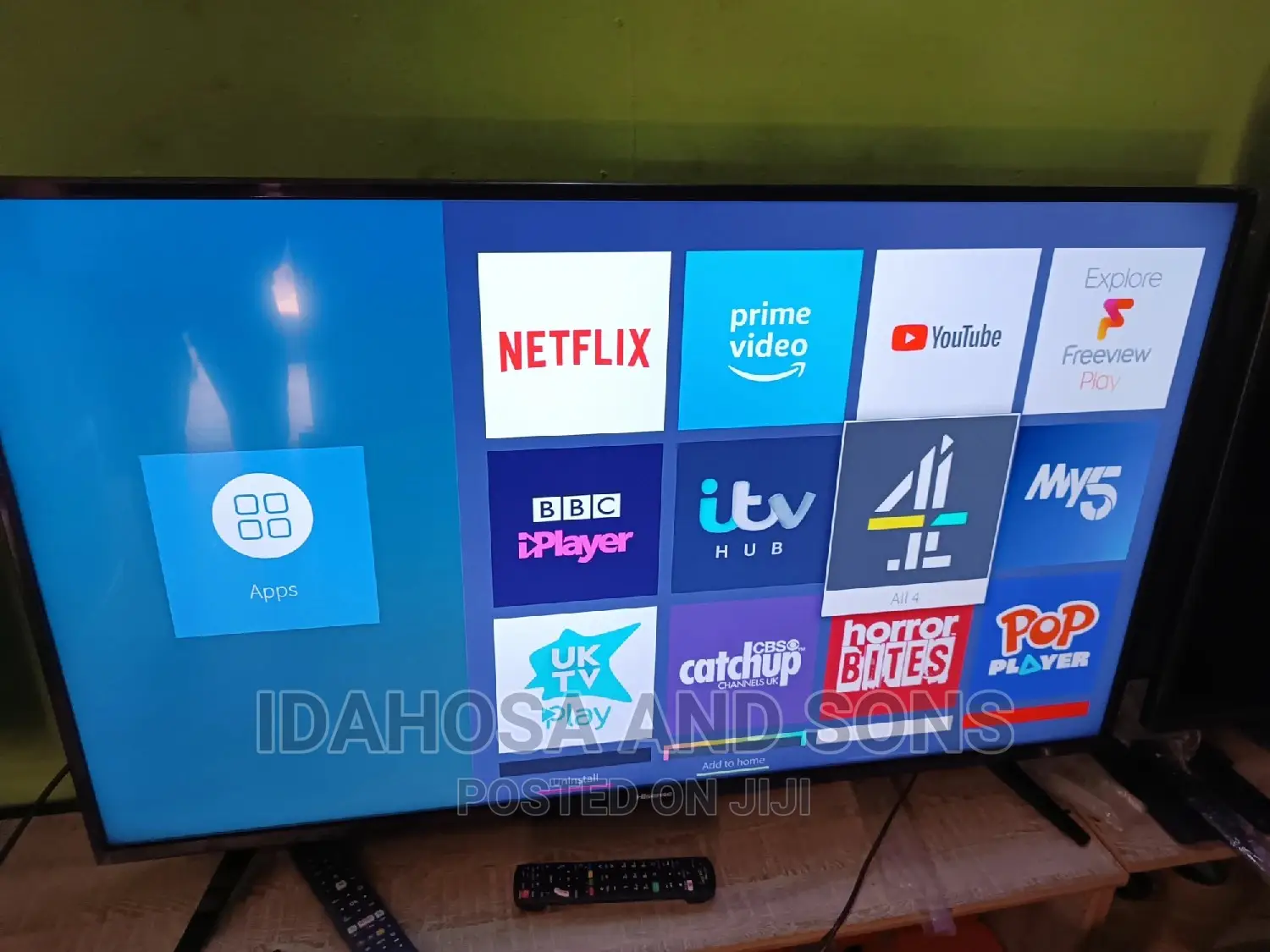 UK USED HISENSE 50inchs Ultra HD Led Full Smart Tv