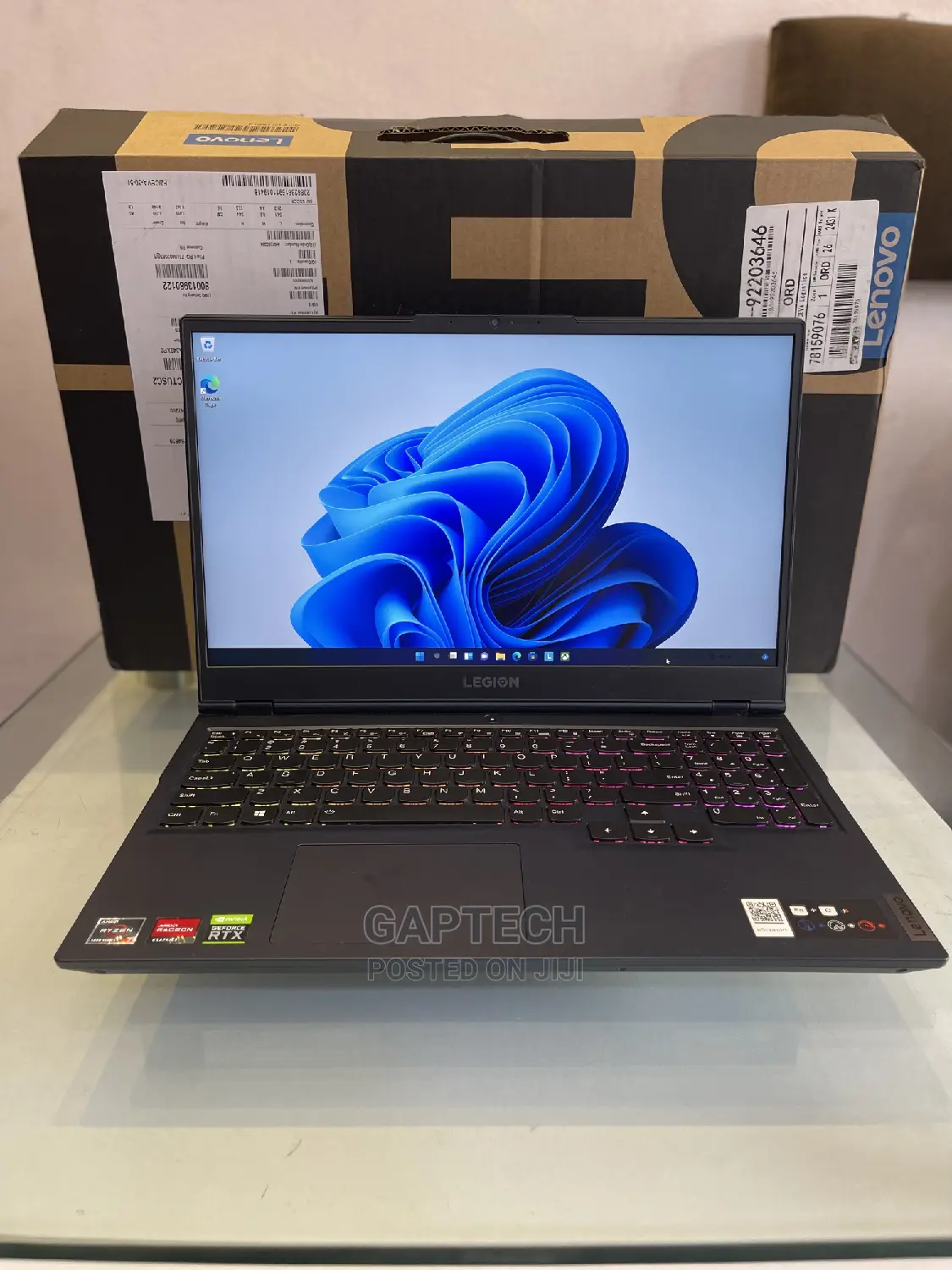 Laptop Lenovo Legion 5 16GB AMD Ryzen SSD 1T