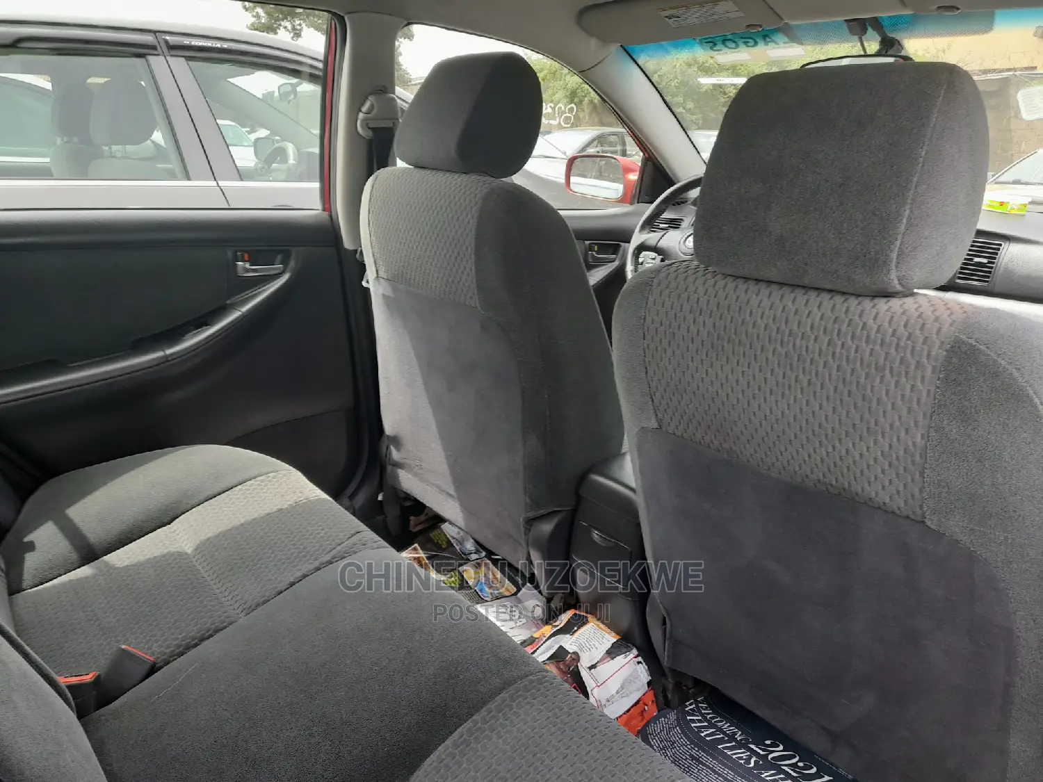 Toyota Corolla S 2007 Red
