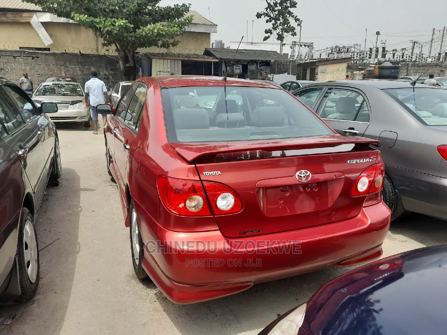 Toyota Corolla S 2007 Red