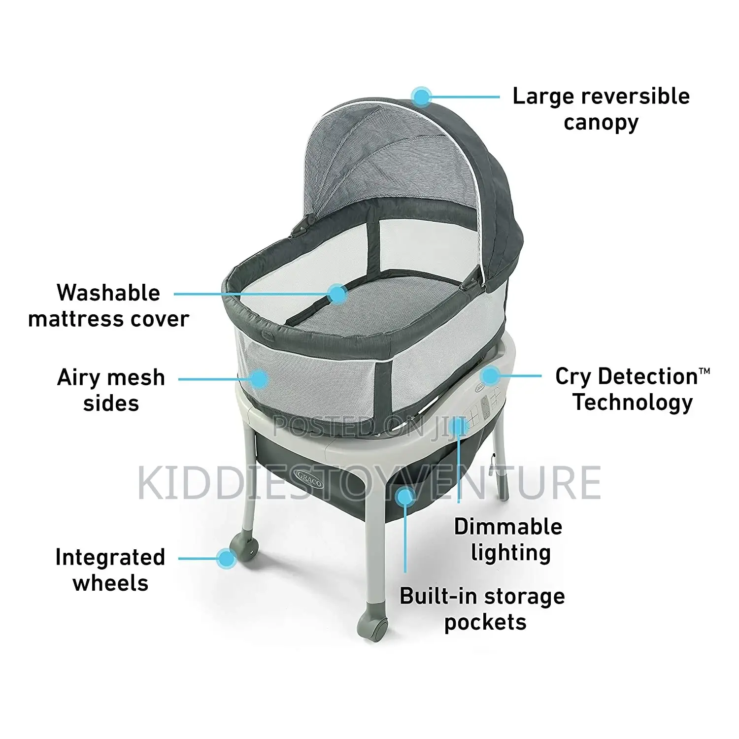Graco Sense2snooze Bassinet