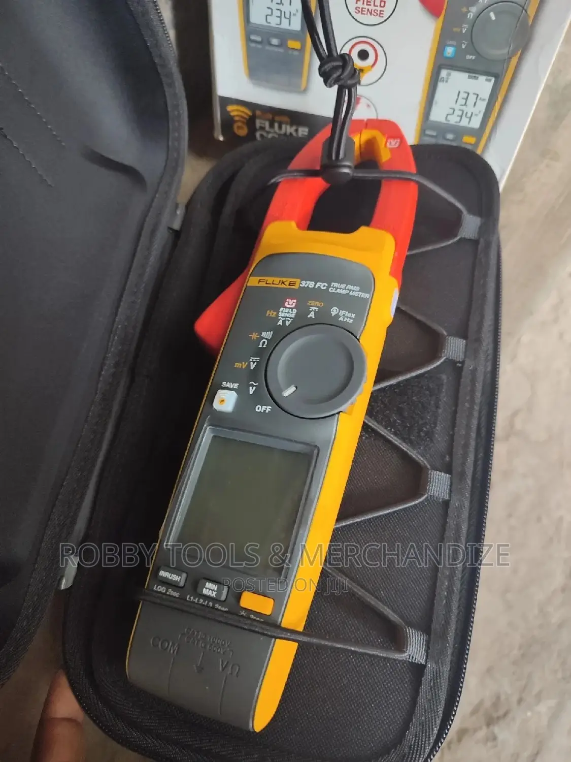 Fluke 378 FC Non-con.Volt True-rms AC/DC Clamp Meter (Iflex)