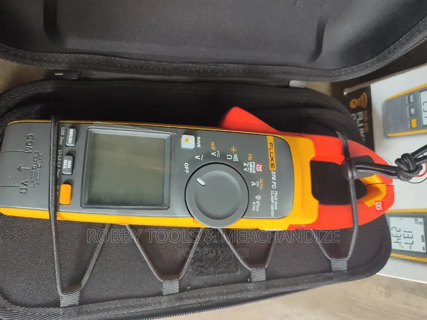 Fluke 378 FC Non-con.Volt True-rms AC/DC Clamp Meter (Iflex)