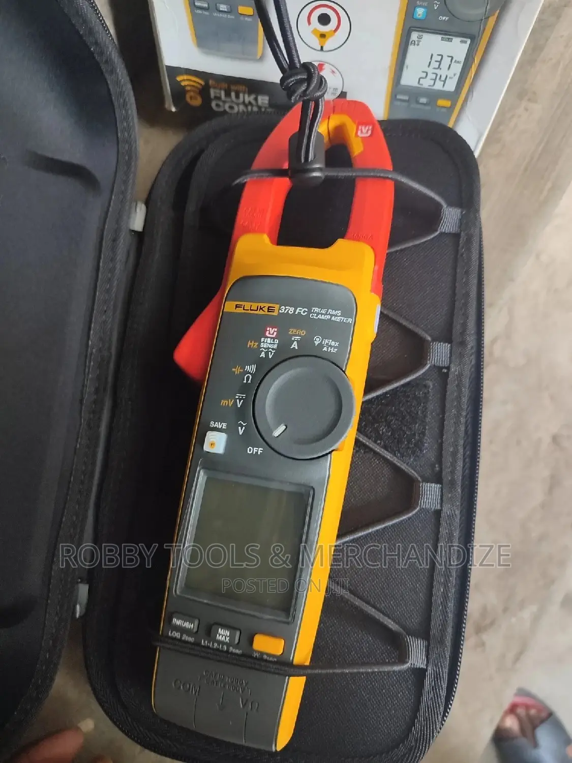 Fluke 378 FC Non-con.Volt True-rms AC/DC Clamp Meter (Iflex)