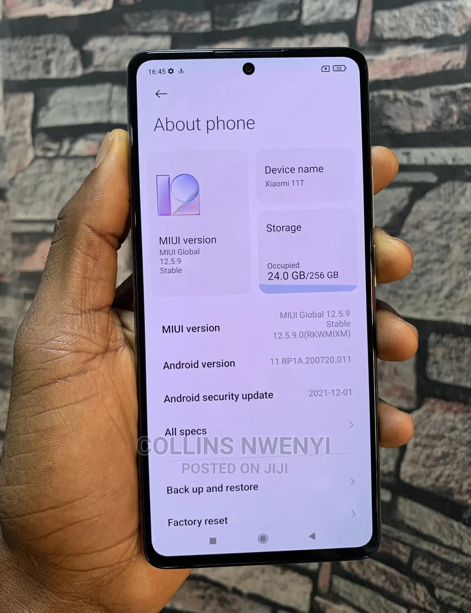 Xiaomi 11T 256 GB Gray