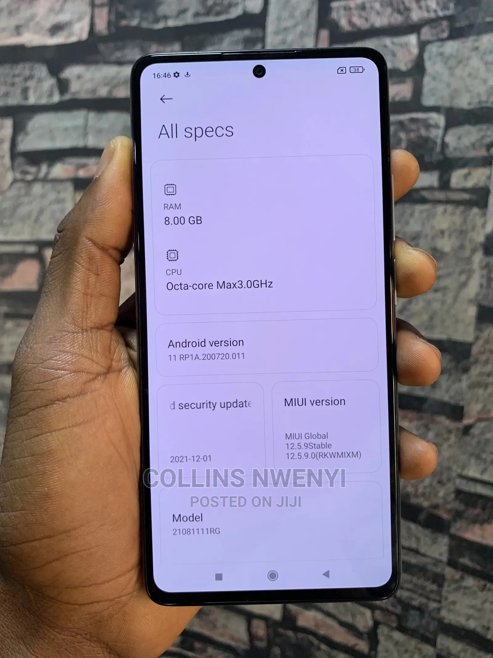 Xiaomi 11T 256 GB Gray