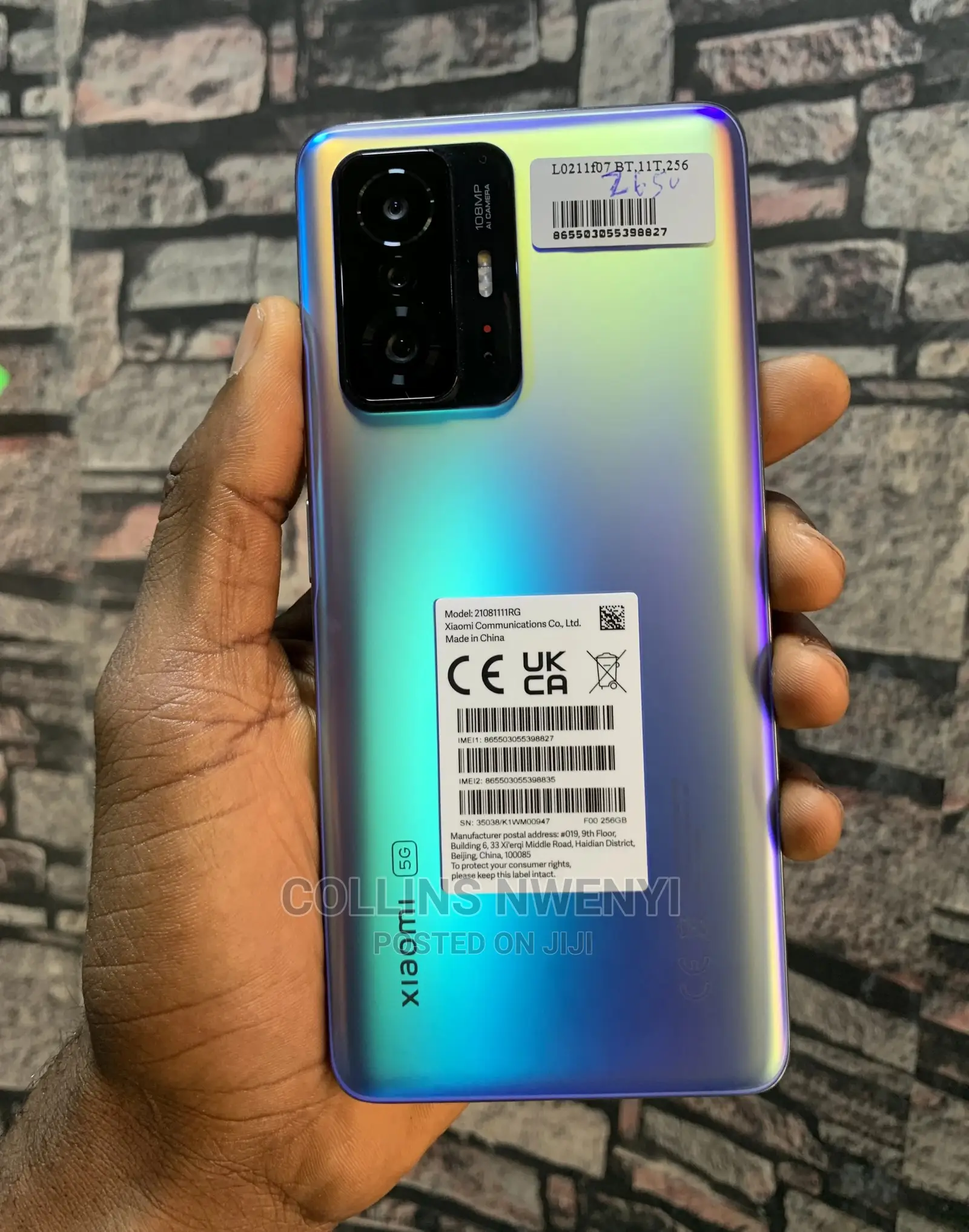 Xiaomi 11T 256 GB Gray