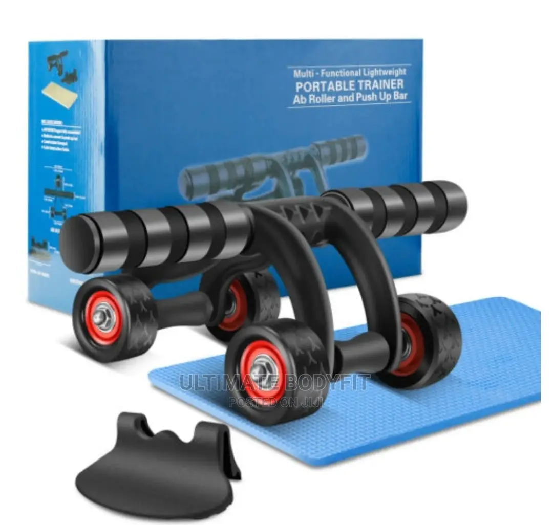 Brand New 4 Wheel Multi Functional Abdominal Roller