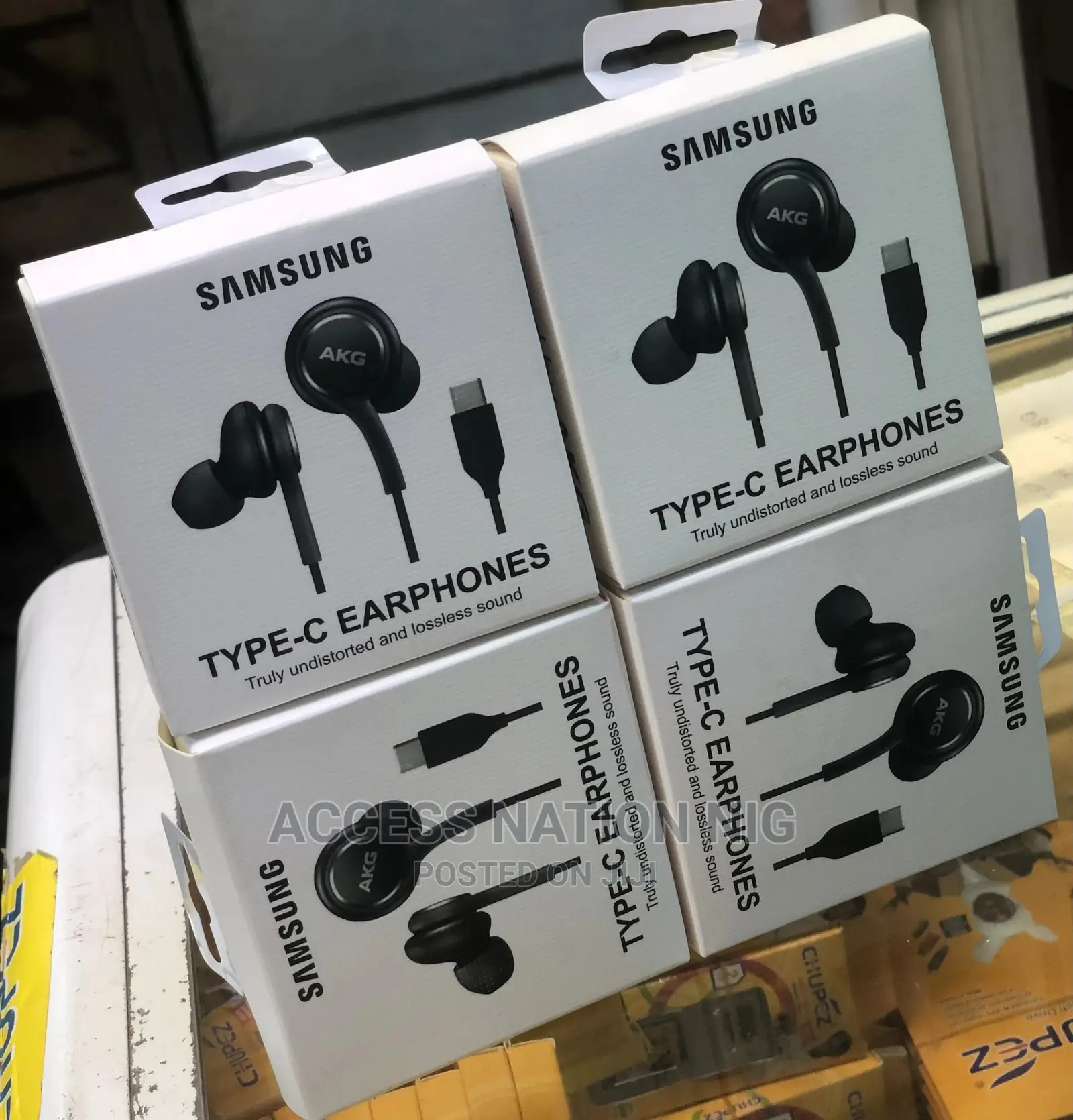 AKG Stereo in-Ear Type C Headset for Samsung Galaxy Note 10