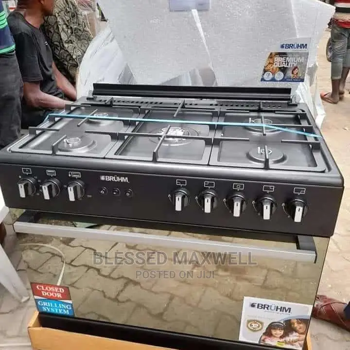 5 Burner All Gas Cooker Bruhm