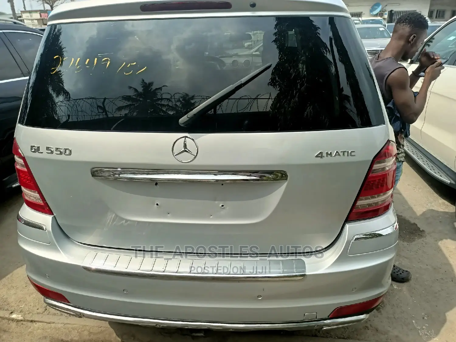 Mercedes-Benz GL-Class GL 550 2012 Silver