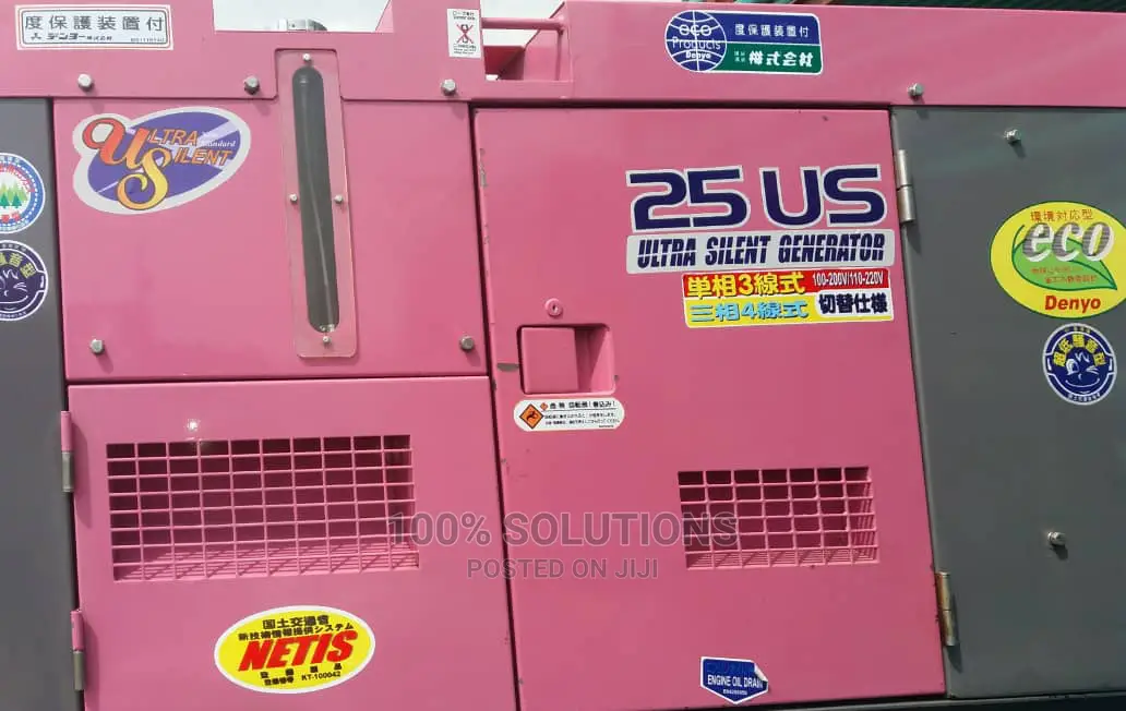 25KVA Denyo Sound Proof Generator for Sale