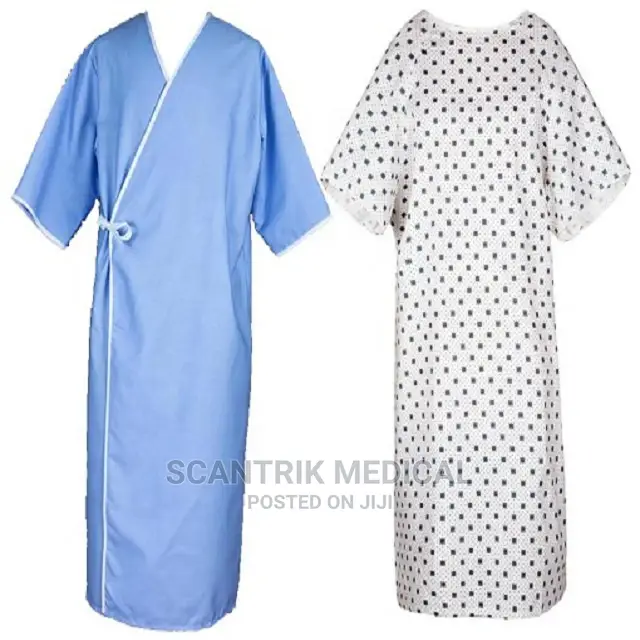Hospital Patient Gown With Ties