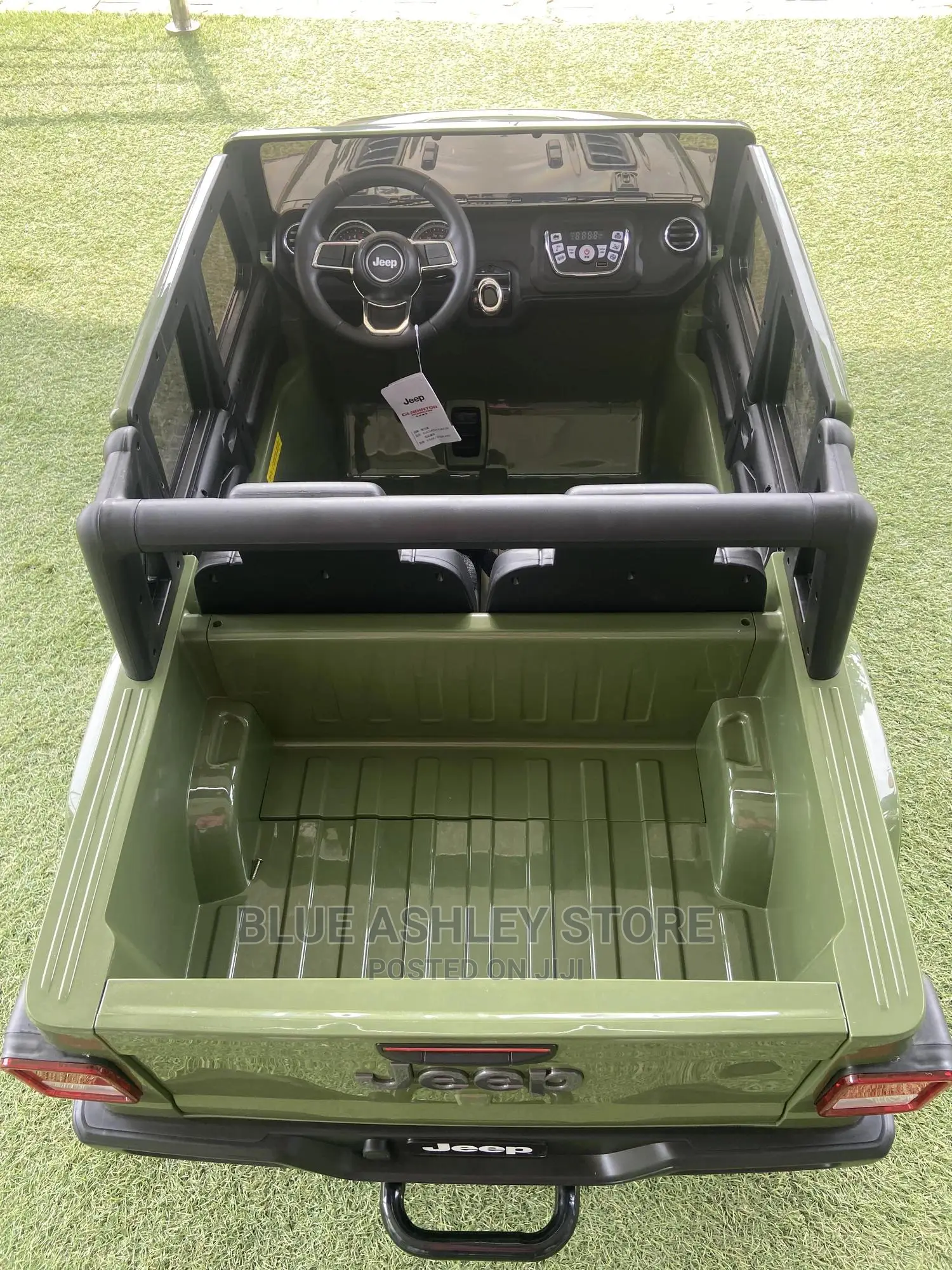 2 Seater Rubicon Licensed Jeep for Kids With Back Storage