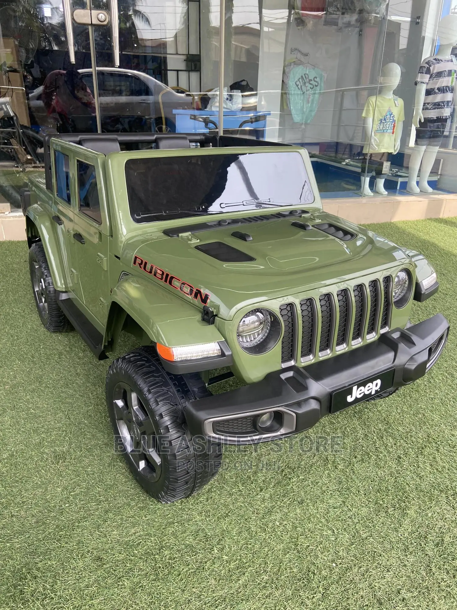 2 Seater Rubicon Licensed Jeep for Kids With Back Storage