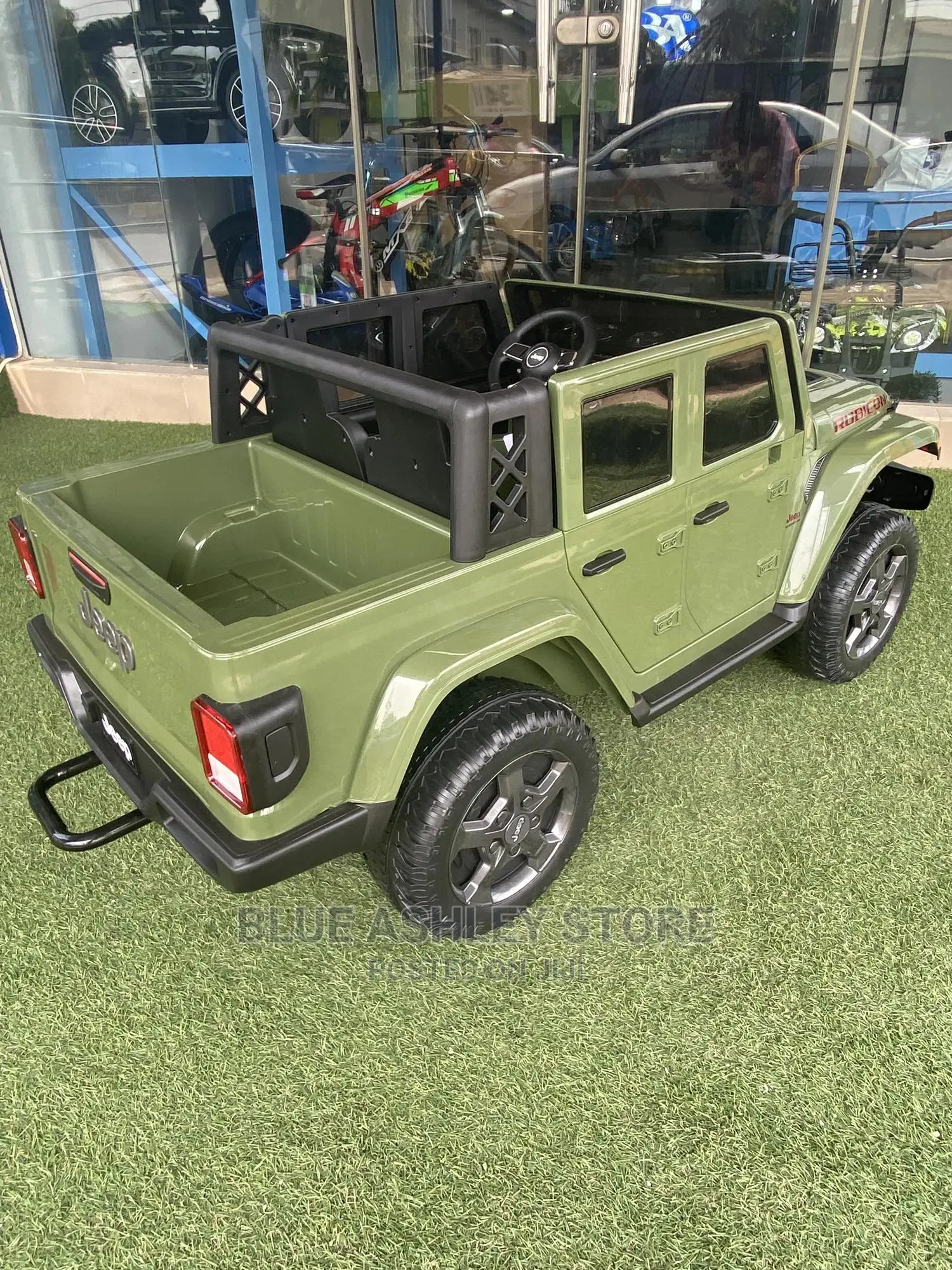 2 Seater Rubicon Licensed Jeep for Kids With Back Storage
