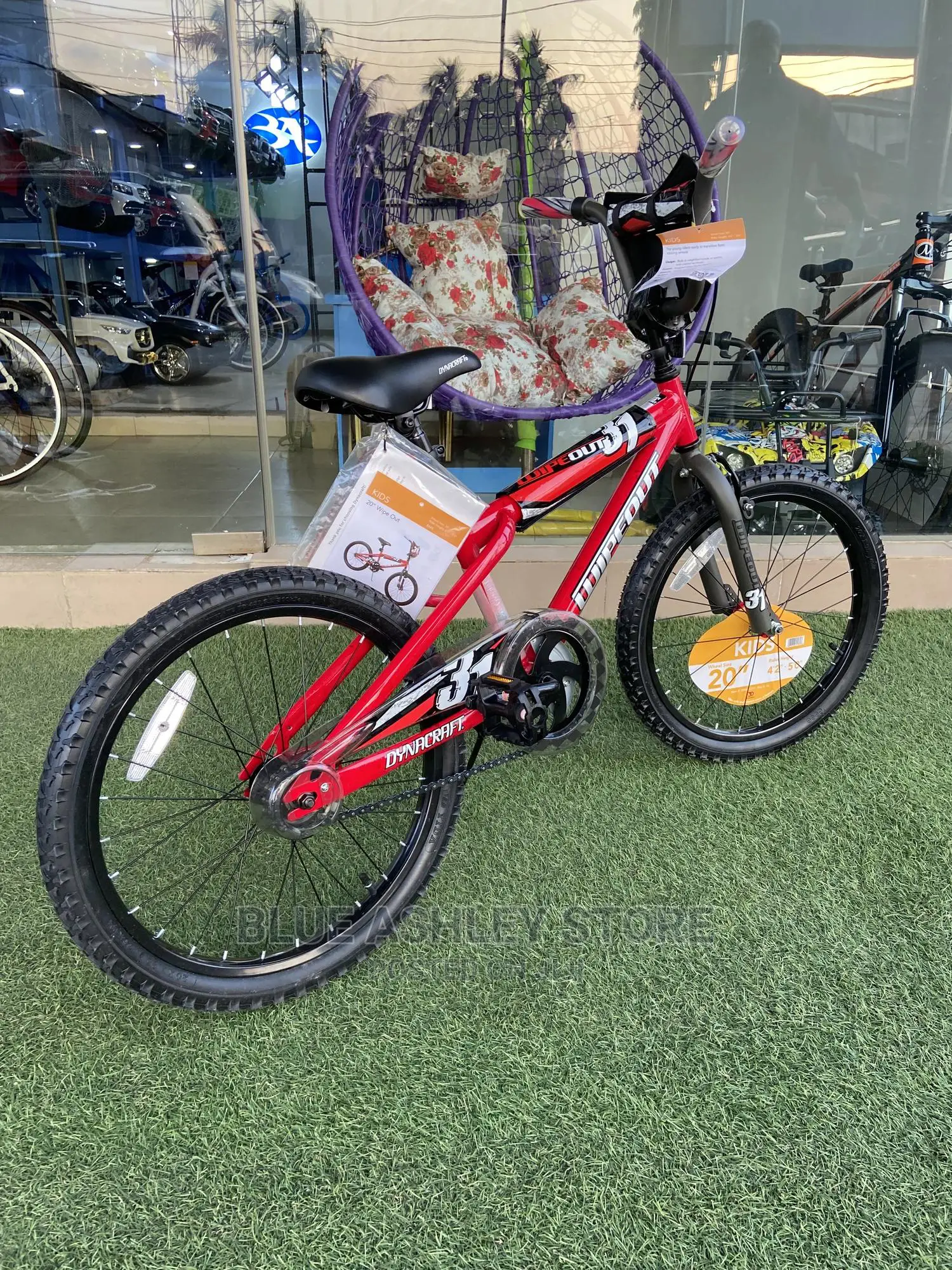 Dynacraft 20" Wipeout Boys Bike, Red