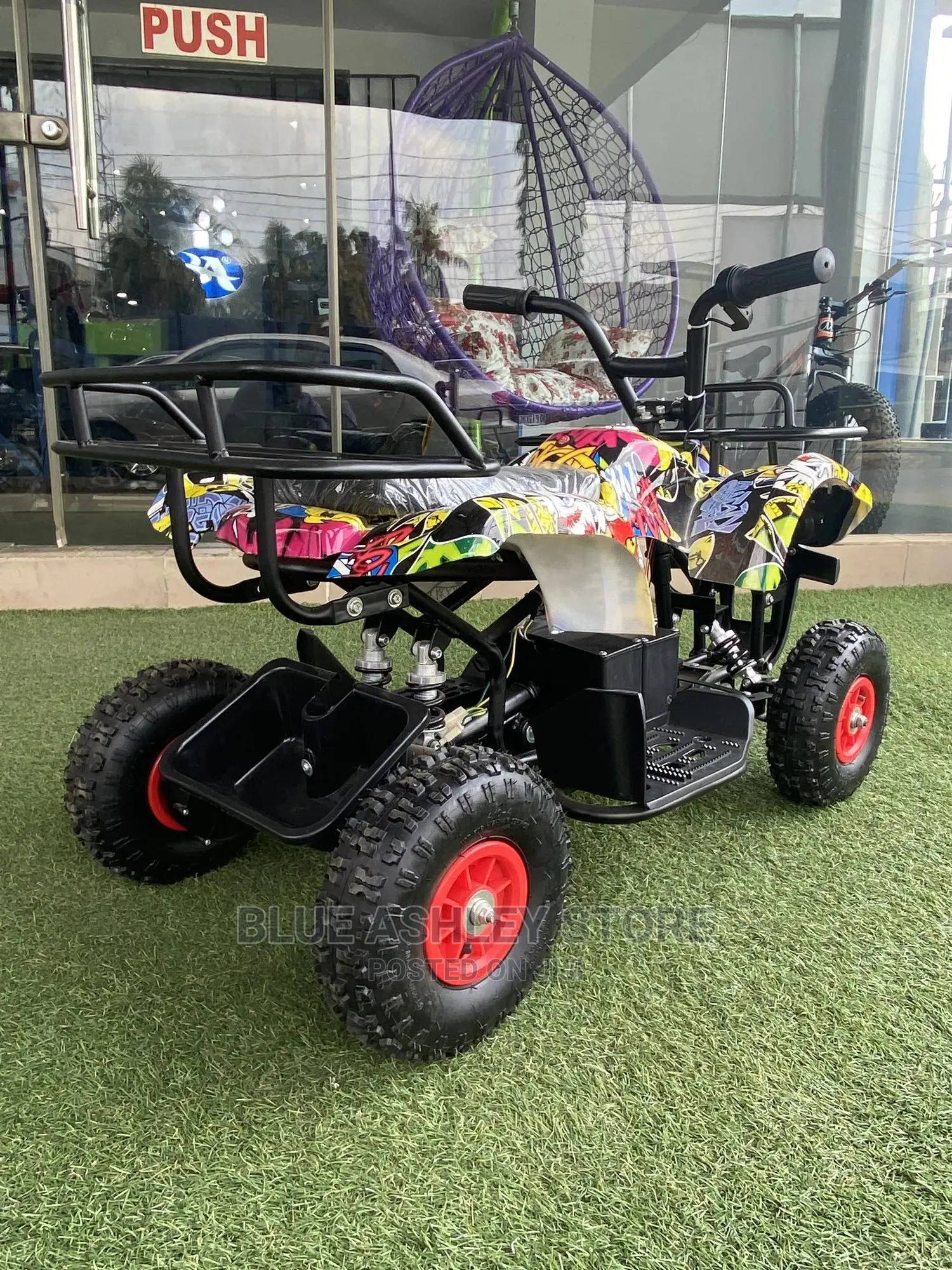 ATV 24volt 4-Wheeler Electric Ride-on Quad