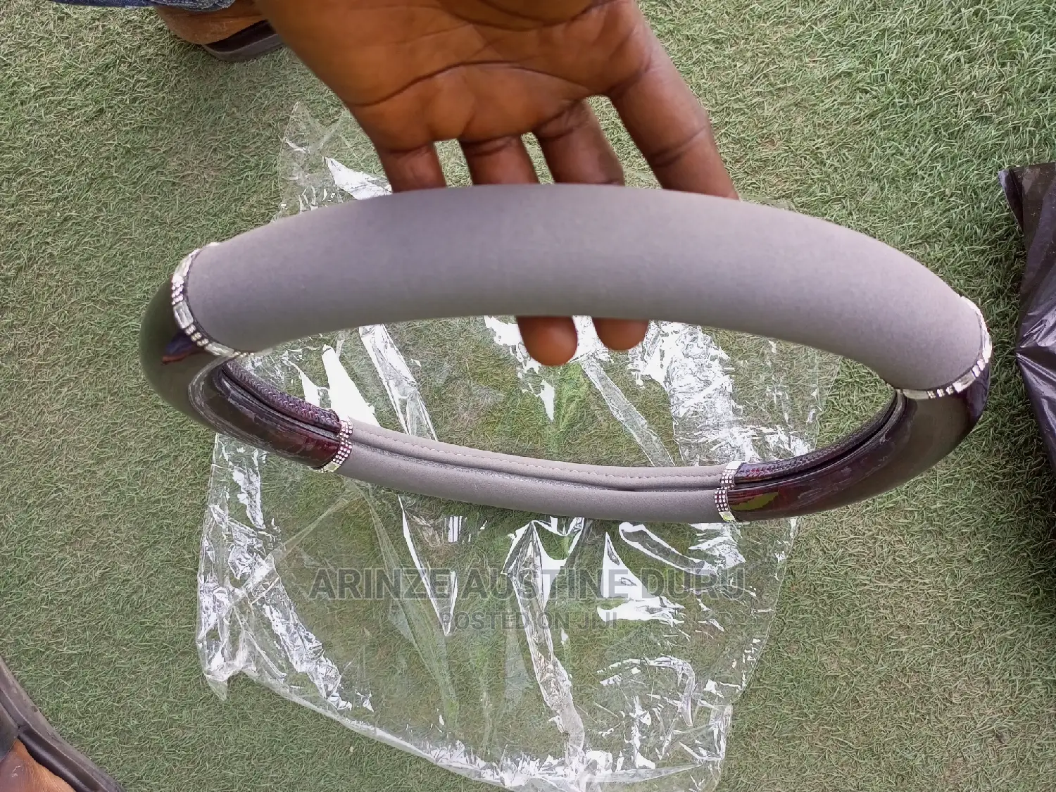 Steering Wheel Cover With Bling Diamond