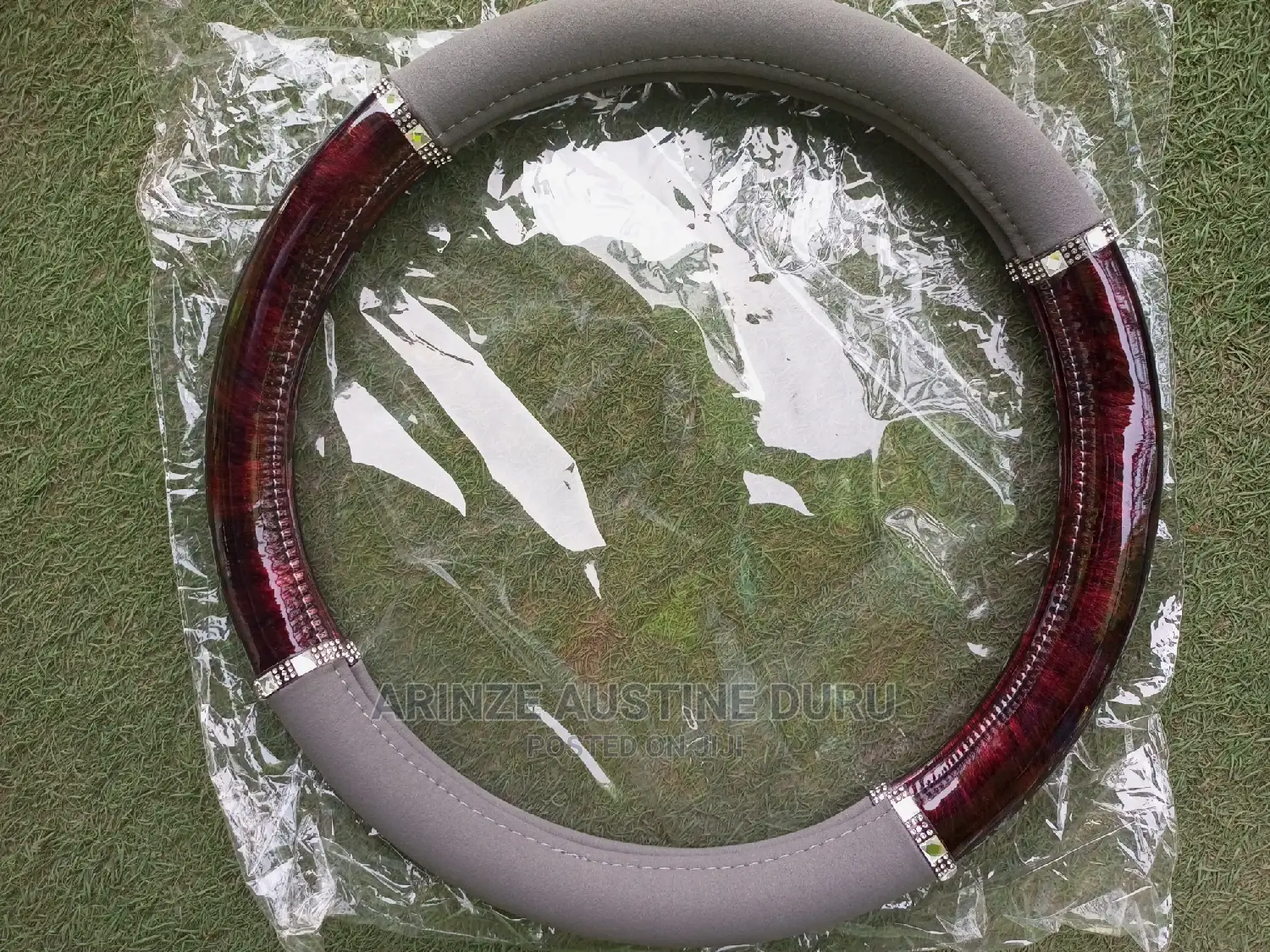 Steering Wheel Cover With Bling Diamond