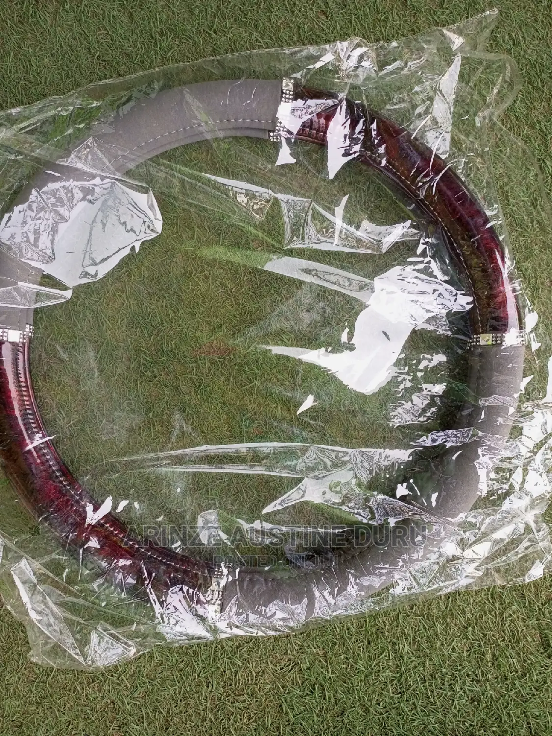 Steering Wheel Cover With Bling Diamond