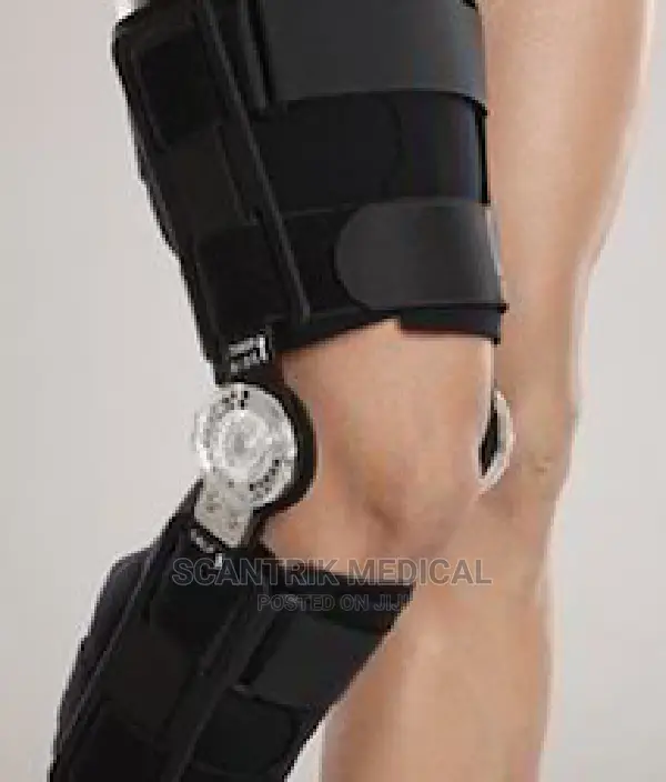 Knee Support Orthosis Immobilizer Protector for Left Leg