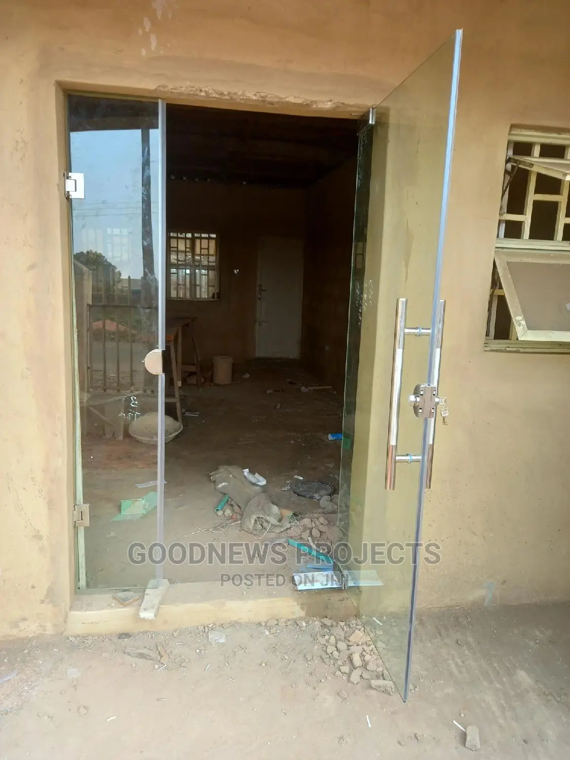 4ft Entrance Glass Door
