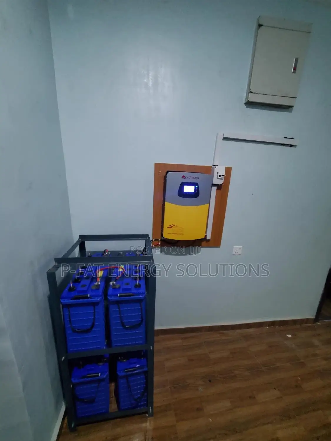 5kva Hybrid Solar System With 9panels and 4 Batteries