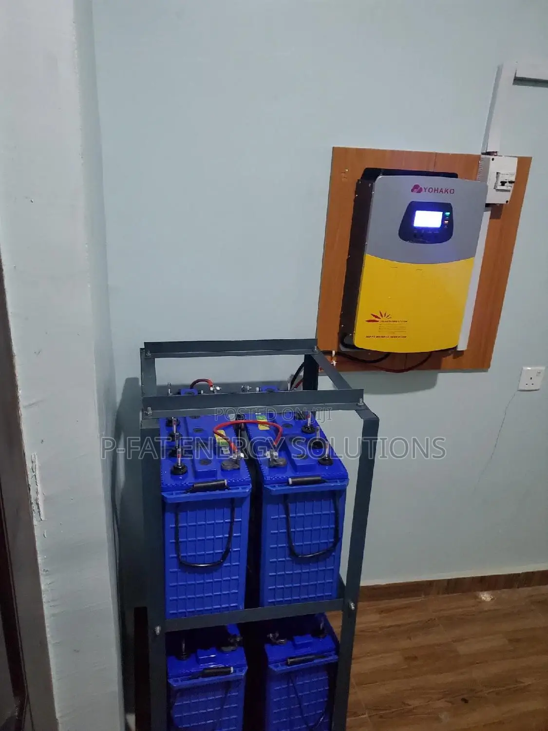 5kva Hybrid Solar System With 9panels and 4 Batteries