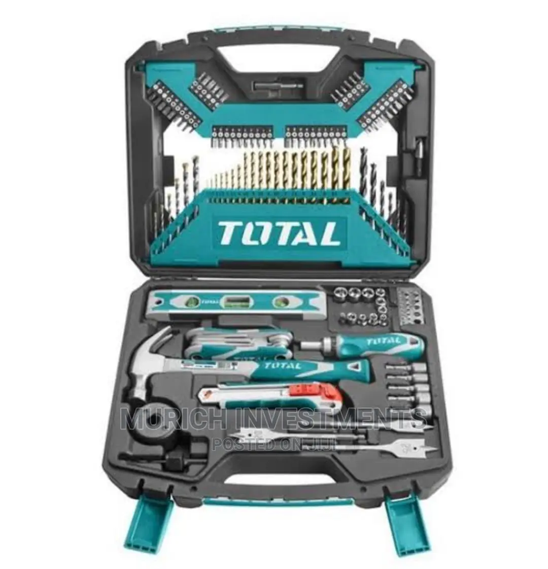 Total Tools and Tool Accessories Set (120 Pcs)