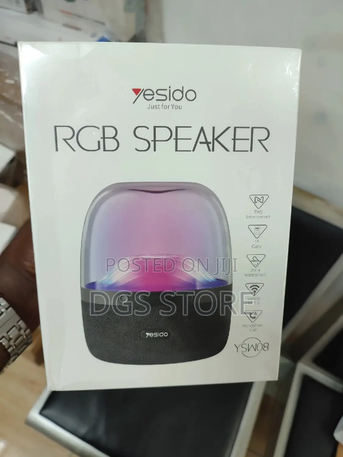 Yesido RGB Ysw08 Bluetooth Speaker