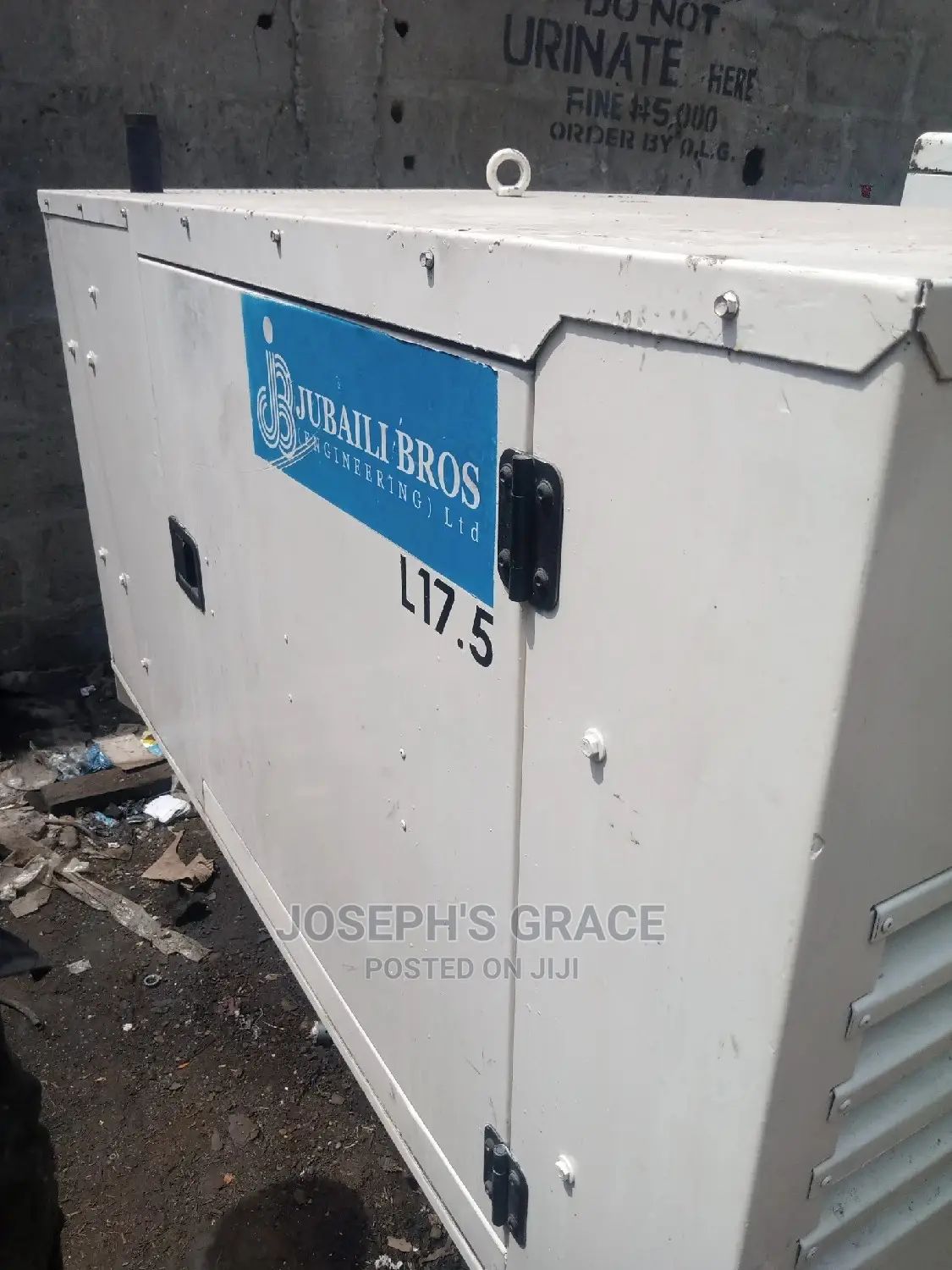 17.5kva Lister Peter Sound Proof Generator.
