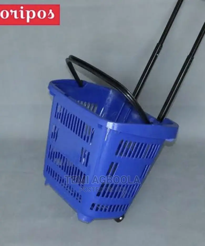 Shopping Basket With Wheels