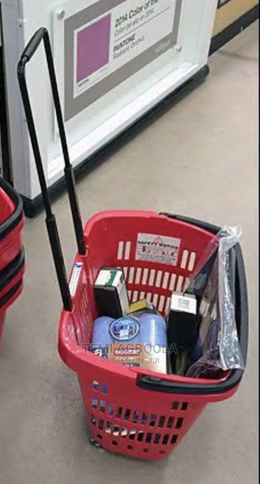 Shopping Basket With Wheels