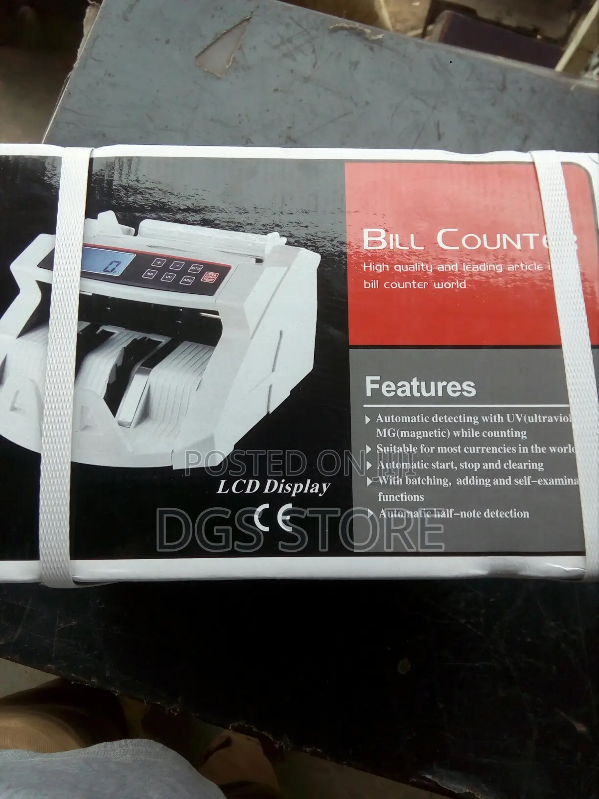 Cash Bill Counter Money Currency Counting Machine