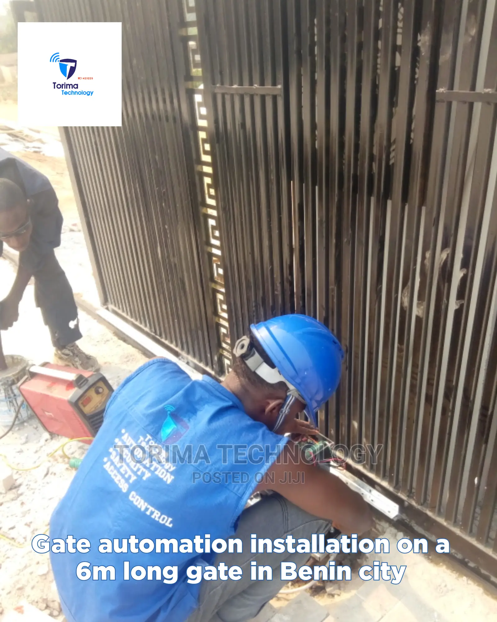 Automated Swing Gate With Solar Power