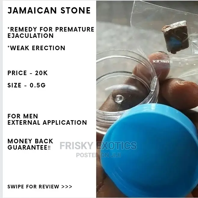 Jamaican Stone for Premature Ejaculation and Weak Erection