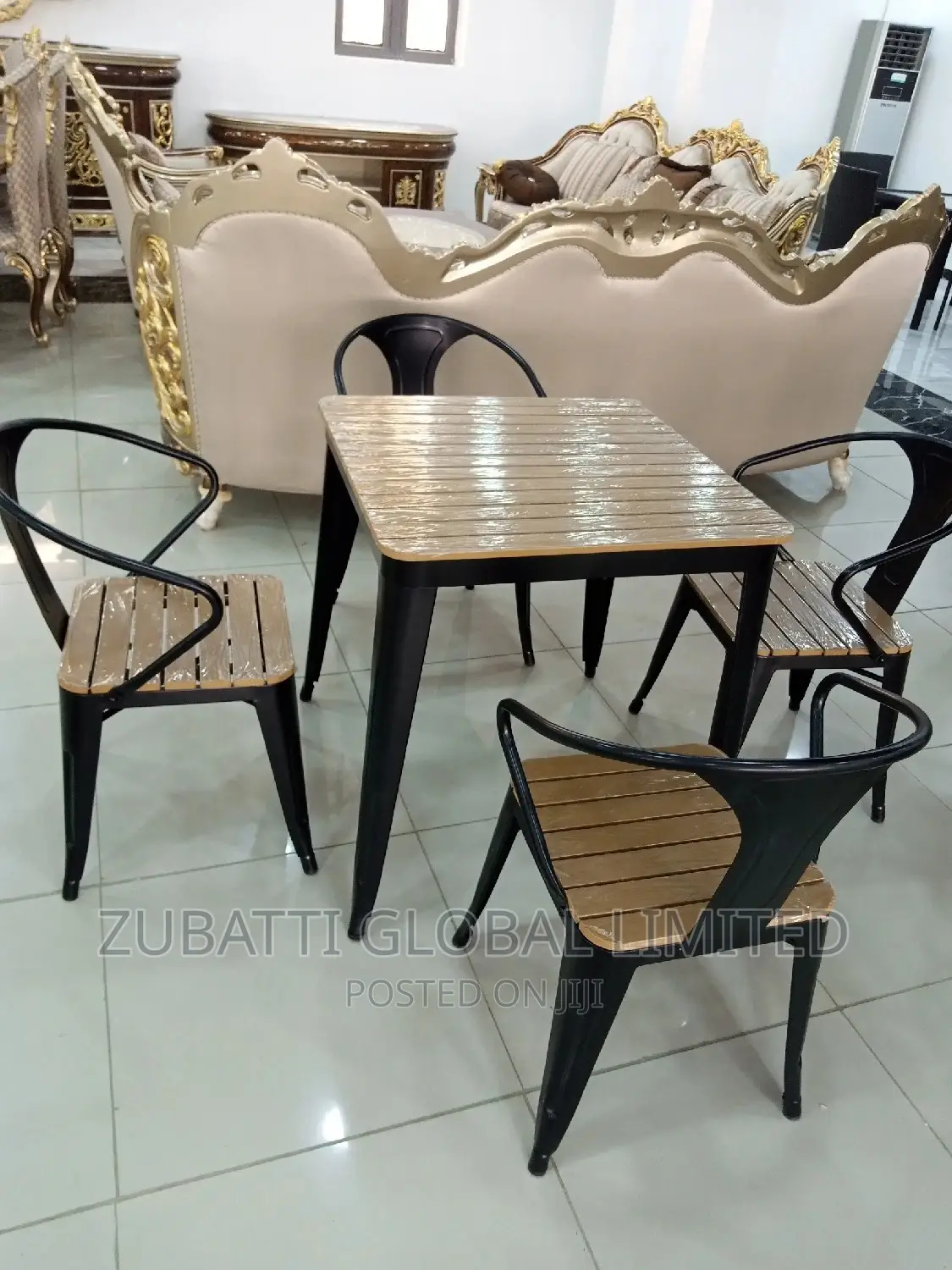Wooden Restaurant Chair / Hotel Garden Table Set / Bar Chair