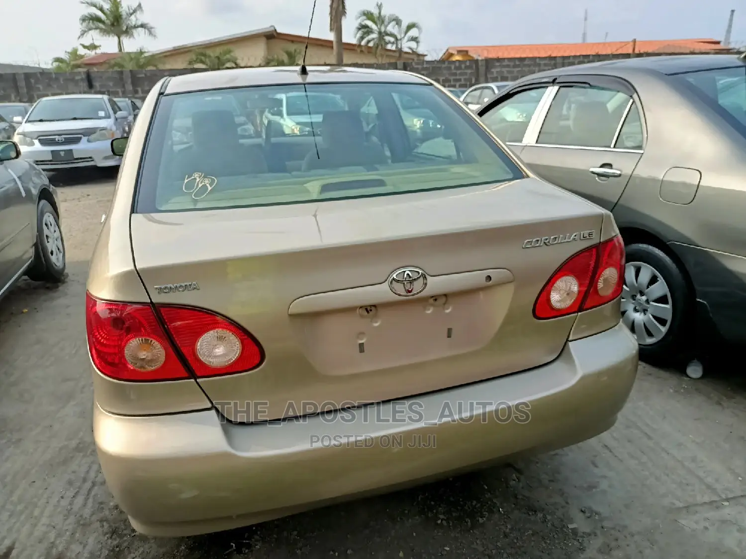 Toyota Corolla LE 2007 Gold