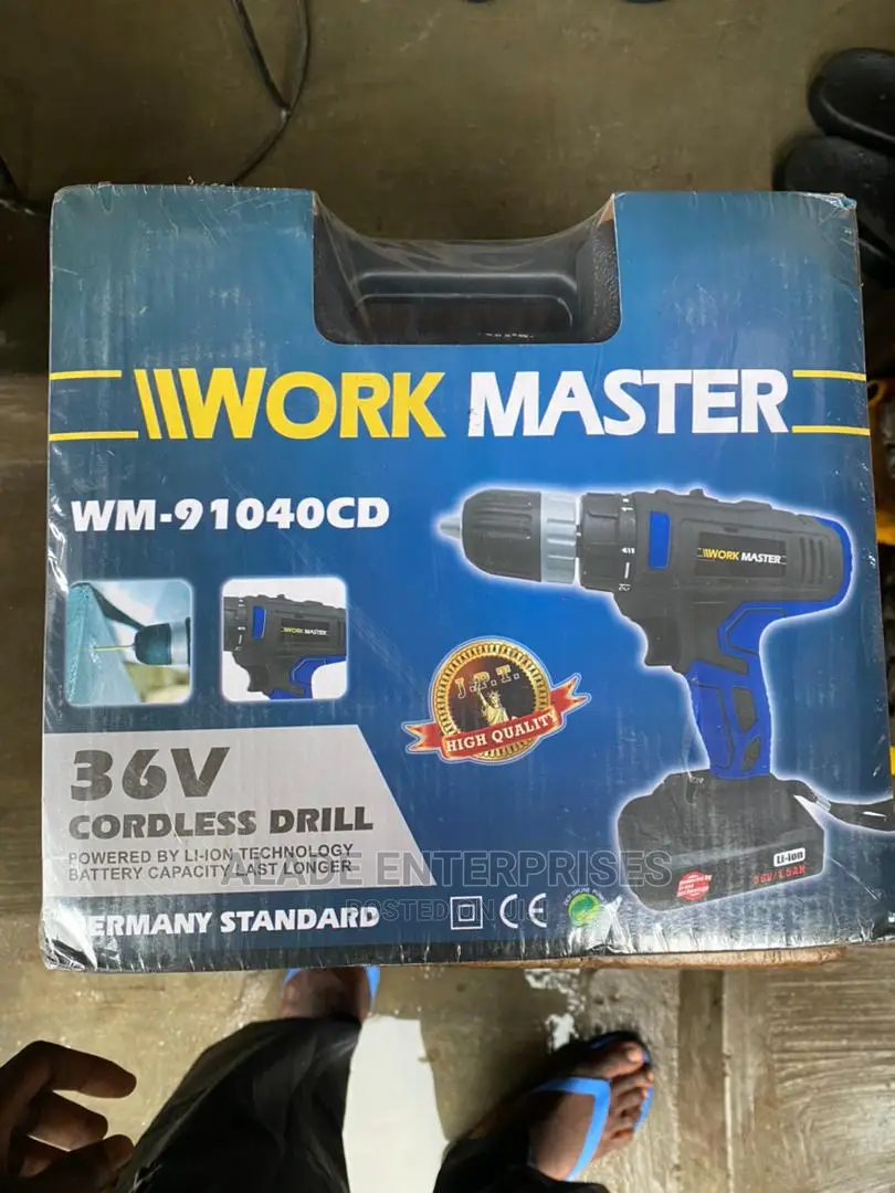 36v Cordless Drill Workmaster