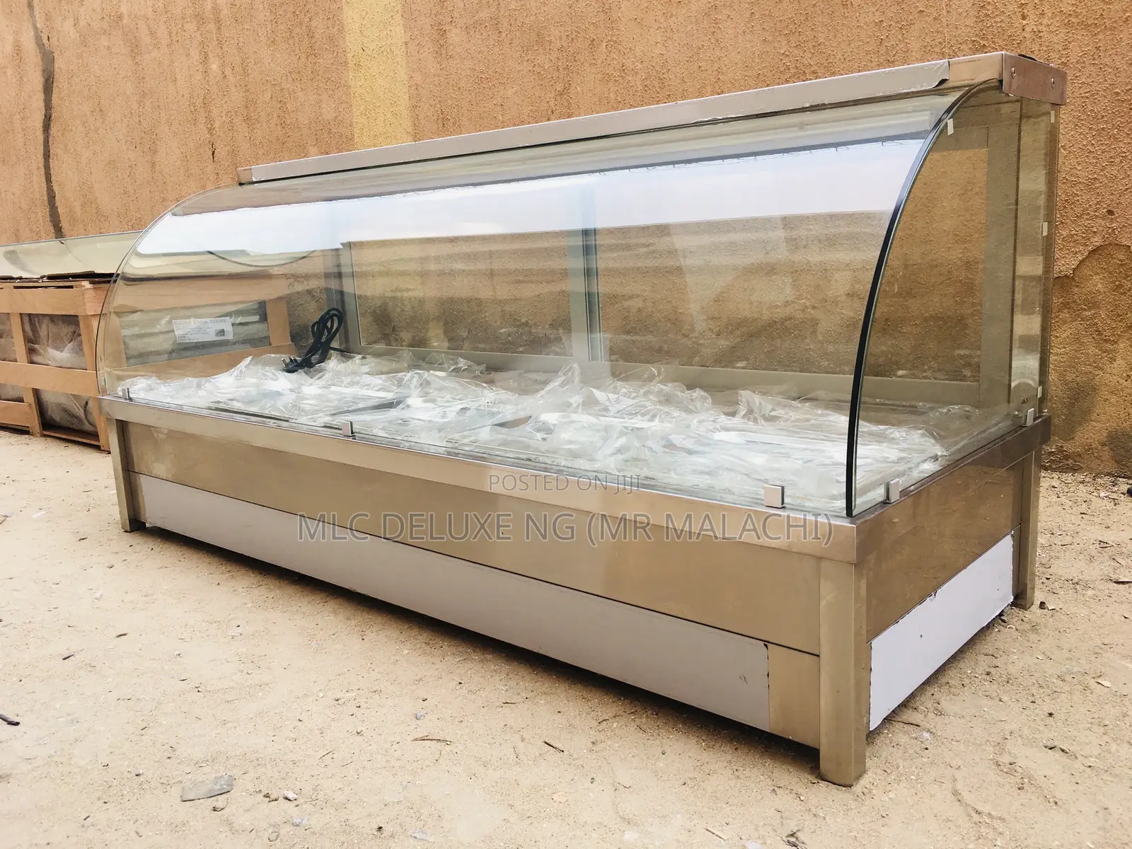 COUNTER TOP Food Display Warmers/Curved Glass Food Warmers