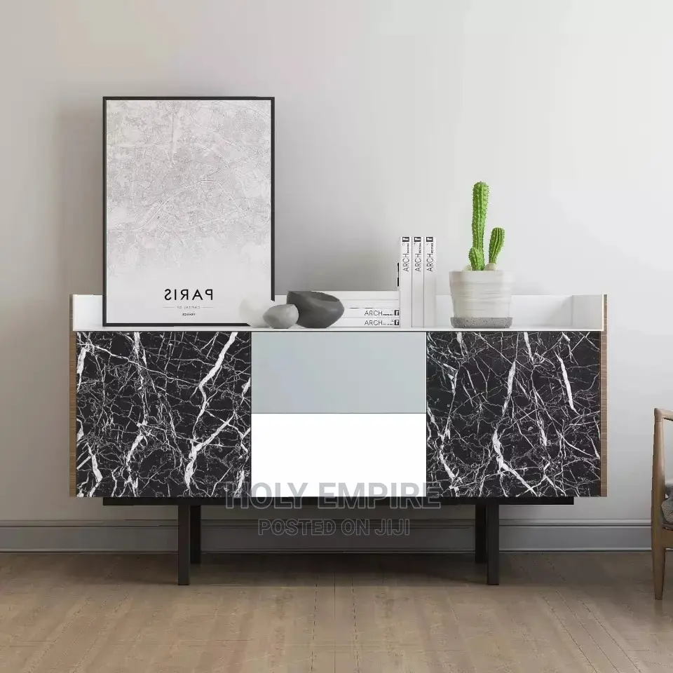 Black Marble Kitchen Peel Stick Wallpaper for Countertable