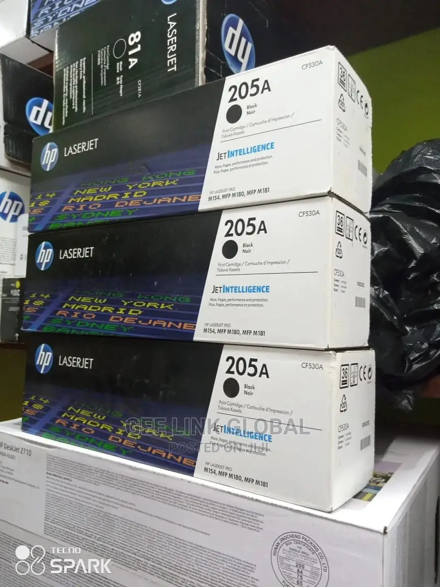 Hp Genuine Laser Toner 205A Black