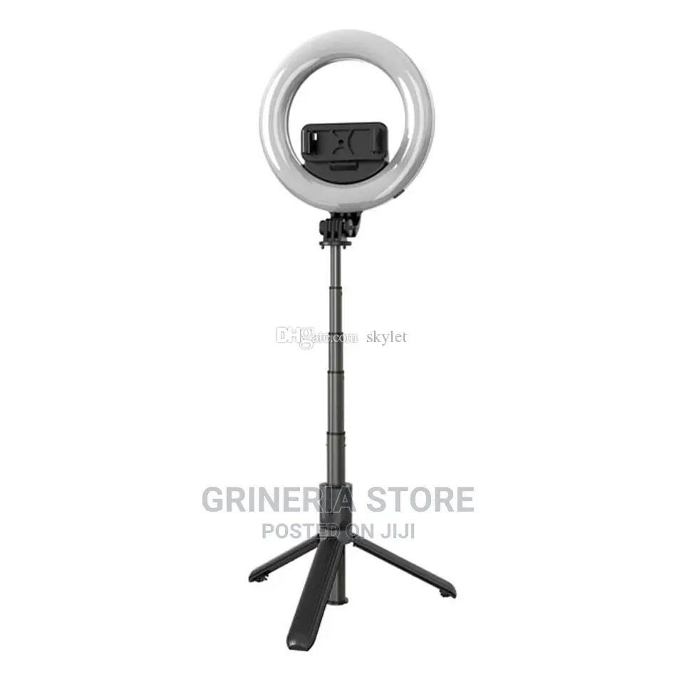 Make Videos at Night With Phone Stand Ring Light